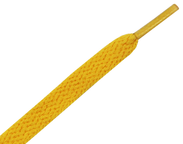 
 
flat athletic shoe laces Golden Yellow

