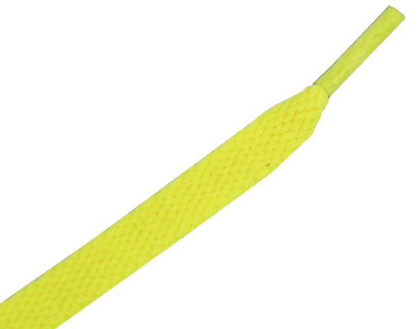 
 
flat athletic shoe laces Neon Yellow

